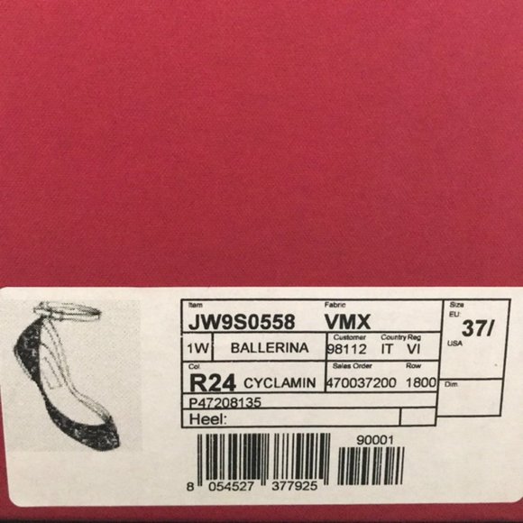 NWT VALENTINO GARAVANI Classic Leather Flats - Picture 7 of 10